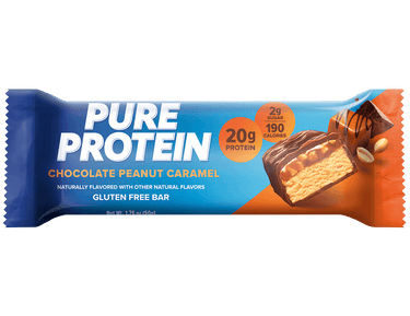 Chocolate Peanut Caramel Protein Bars